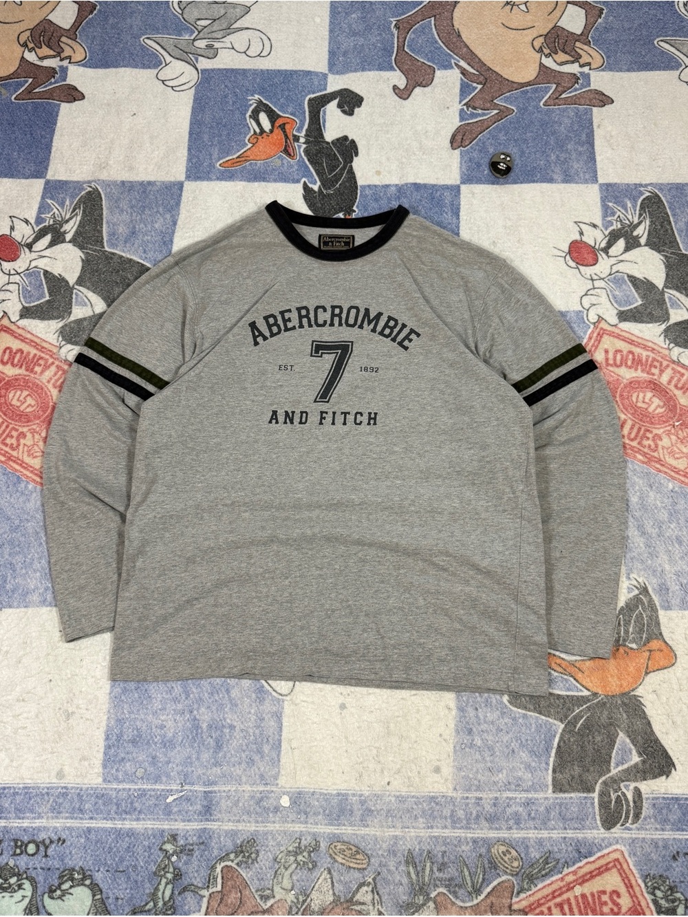 Vintage Abercrombie and fitch outdoor goods long sleeve